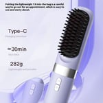 Hair Straightener Brush Hair Straightening Brush Negative Ion Fast Heating