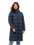 Jack Wolfskin Women's Frozen Palace Coat W Down Parka, Night Blue, L