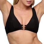 Marie Jo Emly Triangle Padded Bikini Top Svart Small Dame