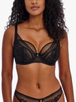 Freya Sydnie Plunge Bra, Black