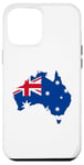 iPhone 12 Pro Max Australia Down Under Classic Australian Flag Map Gift Case