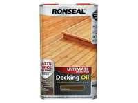 Ronseal Ultimate Protection Decking Oil Dark Oak 5 Litre RSLUDODO5L