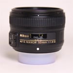 Nikon Used AF-S Nikkor 50mm f/1.4G Standard Prime Lens