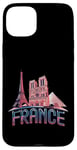 Coque pour iPhone 15 Plus France Paris Tour Eiffel Bonjour