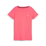 PUMA T-Shirt de Fitness Performance Femme M Sunset Glow Pink