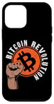 iPhone 12 mini Bitcoin Crypto Revolution Fist Bitcoin Revolution Case