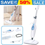 12-in-1 Steam Mop Floor Cleaner Handheld Steamer Carpet Upholstery Window Floor