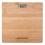 Grundig Personvåg Bambu max 180 kg 28 cm