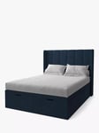 Koti Home Adur Upholstered Ottoman Storage Bed, King Size