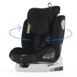 Star Ibaby Siege Auto Bebe 0 à 36kg, Siege Auto Isofix Groupe 0 1 2 3, Siège Auto Bébé et Enfants de 0 à 12 Ans, Sièges Auto Pivotant 360, Ergonomique, Rehausseur Voiture Enfant, Siege Bebe de Voyage