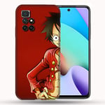 Coque pour Xiaomi Redmi 10 Manga One Piece Luffy