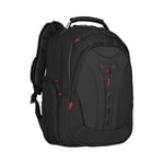 WENGER Pegasus Deluxe Sac à Dos pour Ordinateur Portable 14-16 Pouces, Tablette Tactile 10 Pouces, 25 l, Femmes Hommes, Affaires Uni École Voyages, Noir, 606492