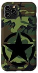 iPhone 11 Pro Army Star CAMO Camouflage Forest Green Military Case