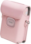 Étui de protection pour imprimante Fujifilm Instax Mini Link 2 avec bandoulière, rose, Trousse de beauté