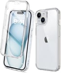 KP TECHNOLOGY Front and Back Case for iPhone 15 - (360�) Full Complete...