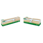 Brio World - 33341 - Rails Droits Longs - 216 mm & World - 33342 - Grands Rails Courbes - 170 mm