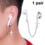Lämplig för Air_sPods 1/2 Anti-Lost Örhängen Ear Clips Örhängen Style 1