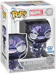 Figurine Funko Pop - 100 Ans De Disney N°1187 - Black Panther Marvel Facet (70474)