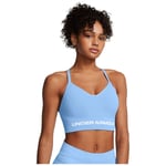 Under Armour Sports Bra Ladies Seamless Support Low Vest Crop Top Removable Pads