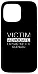 iPhone 14 Pro Max Victim Advocate I Speak For The Silence Cool Legal Services Case