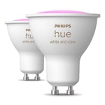 Philips Hue White and colour ambience GU10 Smart lighting spot 4.2 W