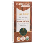 Miraz Organic Cultivators Hair Colors, 1 st, Dark Brown