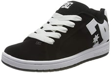 DC Shoes Court Graffik Skate Shoe, Black/White, 13 UK