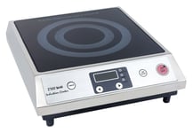 Induction Cooker Hob Electric Single Portable Stainless Steel 2.7KW Commercial