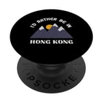 I'd Rather Be In Hong Kong Vintage Hong Kong Tenue de vacances PopSockets PopGrip Interchangeable