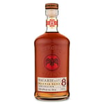 BACARDÍ Reserva 8 Year Old, 40% ABV, 70cl / 700ml, Premium Caribbean Rum, Barrel Aged 8 Years in Oak Casks Under the Caribbean Sun