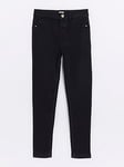 River Island Girls Molly Mid Rise Jeggings - Black, Black, Size Age: 12 Years