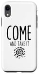 Coque pour iPhone XR Come And Take It Livre de lecture Bibliophile