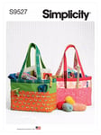 Simplicity Organiser Bag Sewing Pattern, S9527, OS