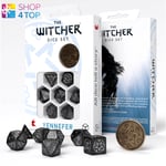 The Witcher Dé Set Yennefer the Obsidian Étoile RPG Jouer Jeux Q-Workshop Neuf