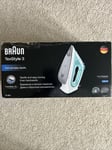 Braun TexStyle 3 SI3041.GR Steam Iron - Green Super Ceramic 2350 Watts