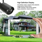 EU Plug 2MP Outdoor CCTV Cameras Home Security Camera System Wifi Video Surv Set