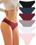 BeReady Culotte Slip Femme Coton sous Vetements Feminins Taille Basse Lingerie Femme Sexy Chic Lot de 6