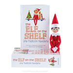 Elf On The Shelf The Box Set Garçon, Livre Italien pour Enfants, Coutume de Noël, 34 cm, Lutin Magique Tradition pour Toute la Famille