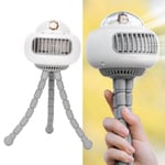 Stroller Fan Portable Handheld Tripod Design Mute 4 Level Speed USB Recharge SG5