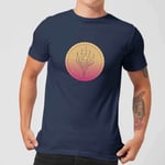 Magic: The Gathering Theros: Beyond Death Planeswalker Symbol Gradient Men's T-Shirt - Navy - L