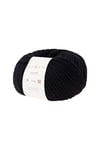 Rowan Big Wool Black 100% Wool Yarn - 100g