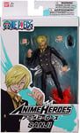 Anime Heroes One Piece Figures Sanji Action Figure | 17cm Articulated Sanji Anime Figure With Swappable Arms And Faces | Bandai One Piece Action Figures Pirate Toys Range