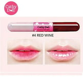 Cathy Doll 2in1 Vit C Tint Gloss Lip Stain Plump Plumper Nourish 04 Red Wine