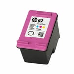 Original HP 62 Black & Colour Ink Cartridge Combo Pack For ENVY 5546 Printer