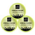 3-Pack D:fi Extreme Hold Styling Cream 150g