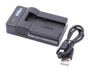 vhbw Chargeur USB de batterie compatible avec Kodak DC4800 batterie appareil photo digital, DSLR, action cam