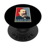 Président James Abraham Garfield PopSockets PopGrip Adhésif