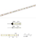 LED strip CC IP67 14,4W/M (24V) - 3000K (10M) CRI 90