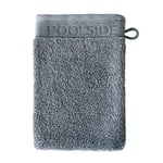 Möve Poolside Gant de Toilette 20 x 15 cm, Serviette – Fabriqué en Allemagne, 100% Coton, Pierre (Gris)