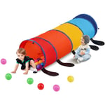 Mophorn - vevor Tente tunnel de jeu pour enfants tout-petits, jouet tunnel chenille pop-up colore pour bebe animal de compagnie, pliable pour garcon